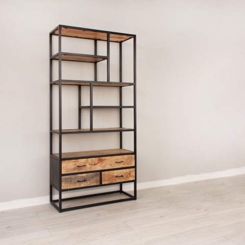 4 mans 011 Bookcase with 3 Drawers