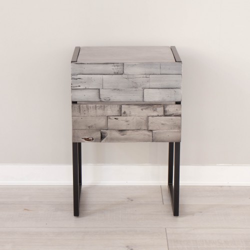 2 JONK002 Side / Lamp Table with Drawers