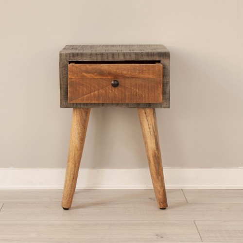 Small Lamp Table 1 Drawer CURI007