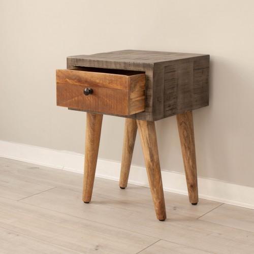 3 CURJ007 Small Lamp Table 1 Drawer