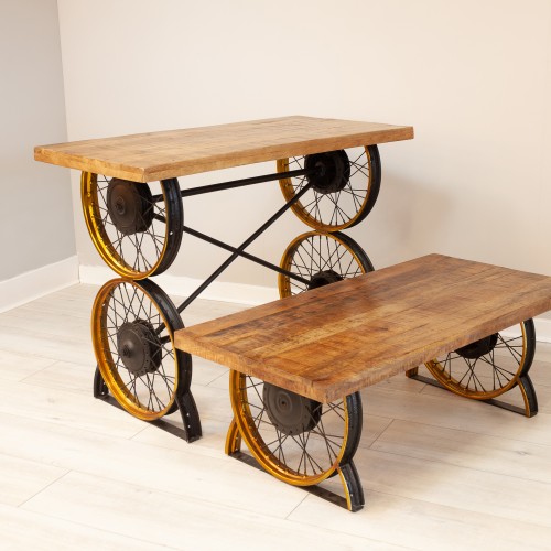 5 Wheel Coffee Table - EDGE018 Wheel Coffee Table