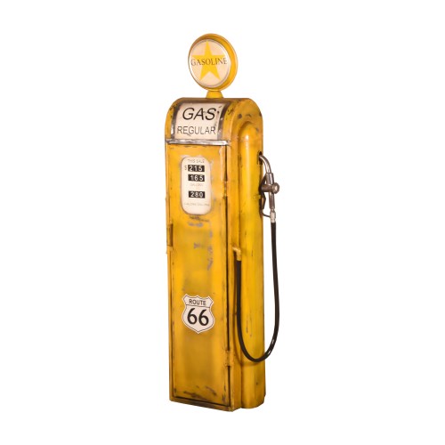 1 EDGE058 Petrol Pump Oval Yellow