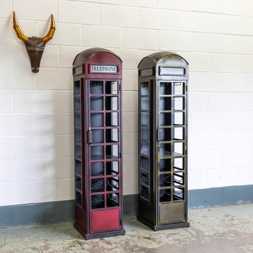 1 EDGE059 and EDGE060 Slim Phone Box Antique Red