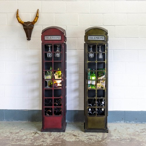 8 EDGE059 and EDGE060 Slim Phone Box Antique Red