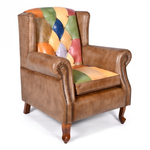 Patchwork Leather chair Chair